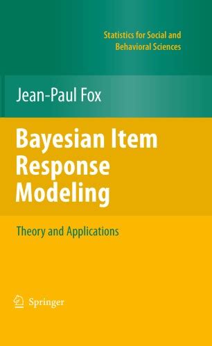 Bayesian Item Response Modeling Theory and Applications Epub