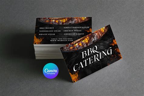 Bbq Business Cards Templates