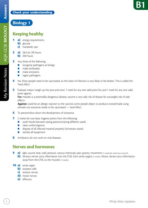 Bc Science 10 Check Your Understanding Answers Reader