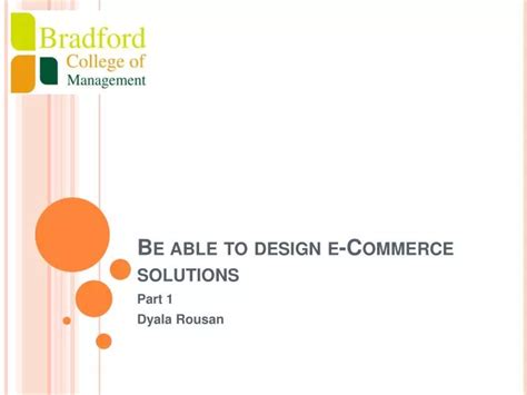 Be Able To Design E Commerce Solutions Epub