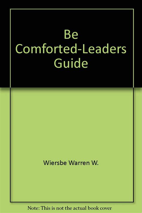 Be Comforted-Leaders Guide Doc