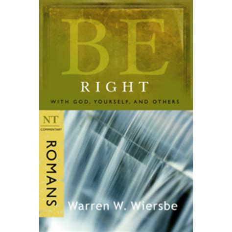 Be Right (Romans): How to Be Right with God Reader