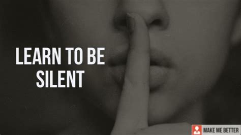 Be Silent and Know PDF