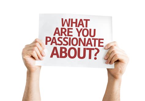 Be passionate about your craft: