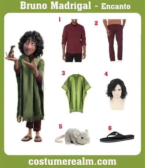 Be the Visionary of Encanto: Your Guide to Bruno Costumes for Men