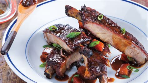 Beach Plum Barbeque Ribs: