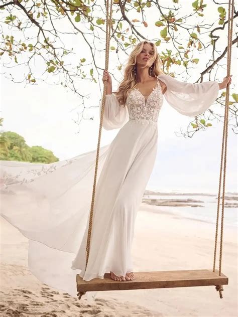 Beach Wedding Dresses: A Guide to Finding the Perfect Gown for Your Seaside Ceremony