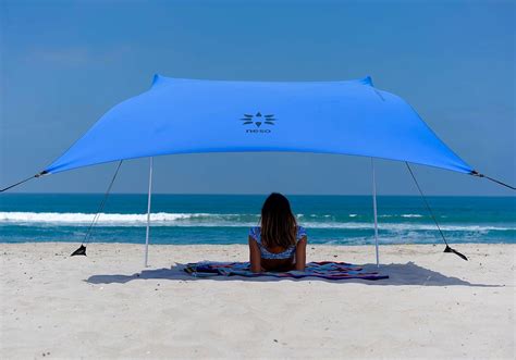 Beach umbrella tents