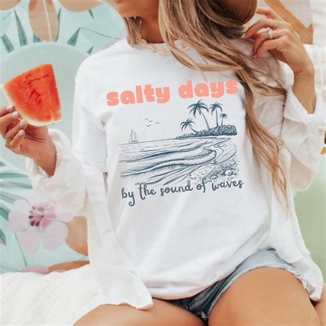 Beachy T-Shirts: A Salty-Sweet Summer Style