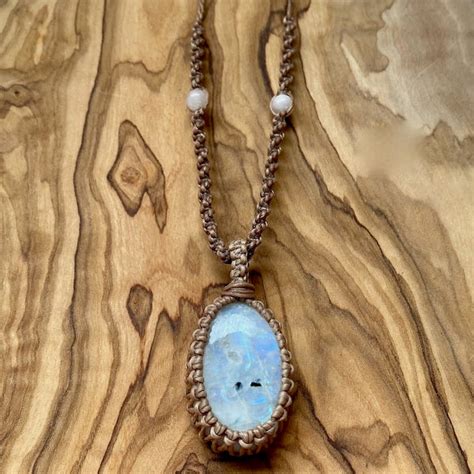 Beaded Moonstone Necklace: A Shimmering Symbol of Serenity and Intuition