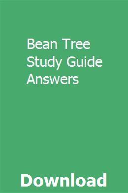 Bean Trees Study Guide Answers Student Copy Epub