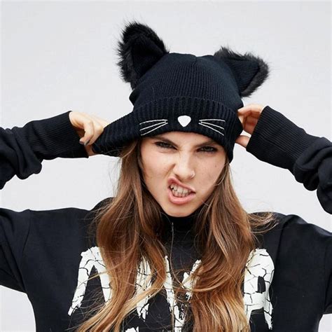 Beanie with Cat Ears: The Purr-fect Accessory