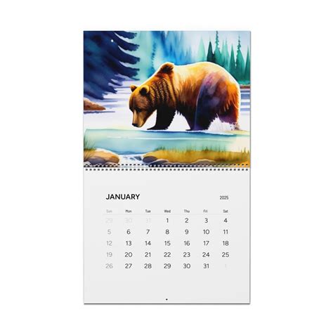 Bear Calendar R Camping