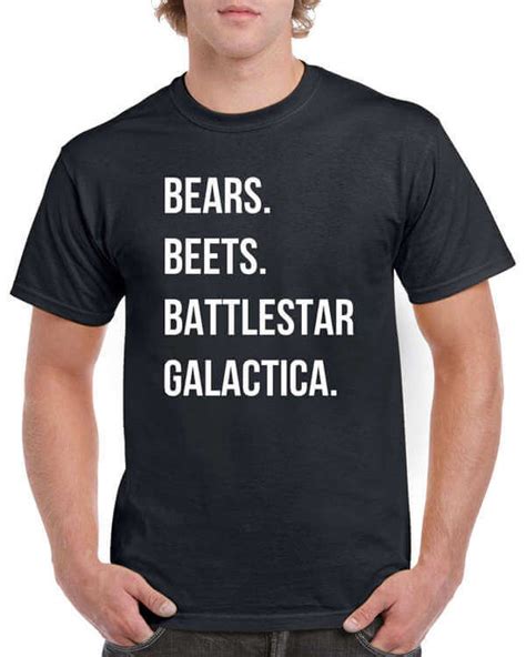 Bears, Beets, Battlestar Galactica T-shirt: The Ultimate Guide to the Cult Classic