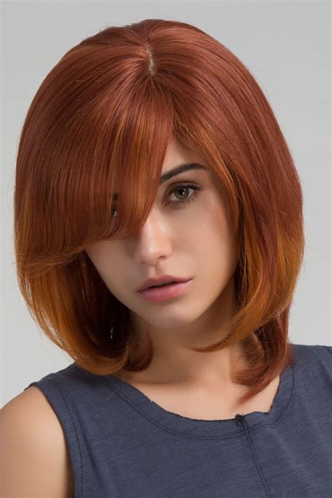 Beautiful Red Mono Top Capless Human Wigs