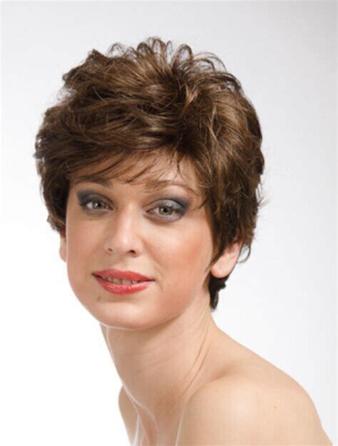 Beautiful Wavy Brown Layered Fantastic Wigs