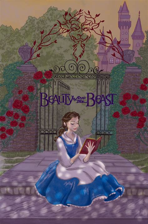 Beauty And The Beast Book Cover Printable