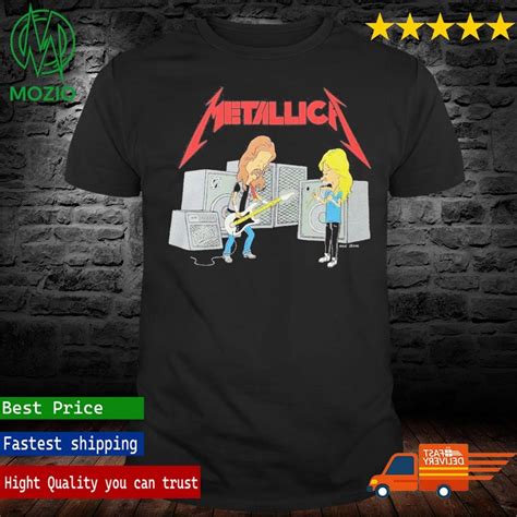 Beavis and Butthead Metallica Shirt: A Timeless Classic that Rocks