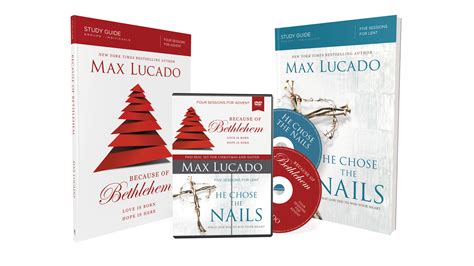 Because of Bethlehem He Chose the Nails Study Guides with DVD Love Is Born Hope Is Here Reader