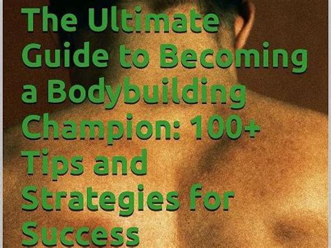 Become a Champion: The Ultimate Guide to Embodying Victory