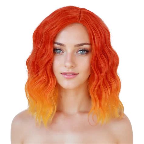 Become a Flame-haired Siren with Our Captivating Flame Hair Wigs