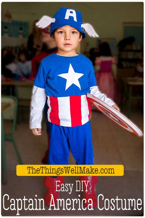 Become a True Superhero: A Comprehensive Guide to Creating Your Own DIY Captain America Costume