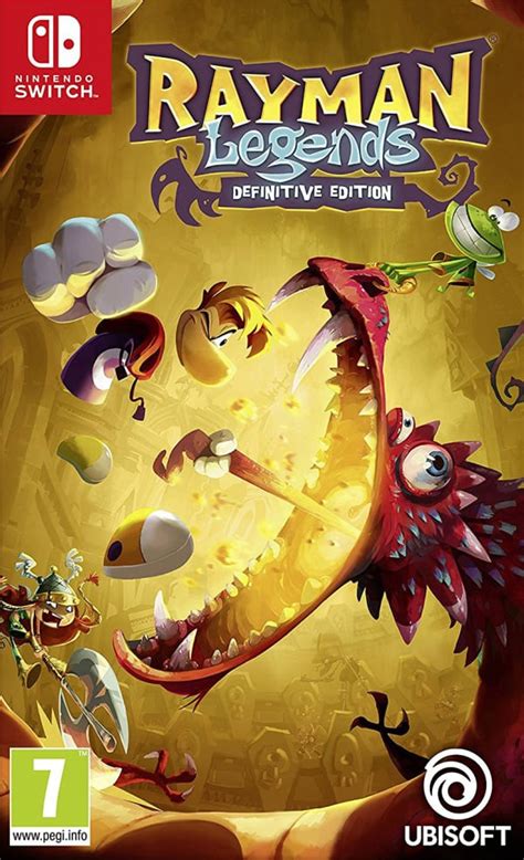 Become an Unstoppable Force with Rayman Legends Switch!