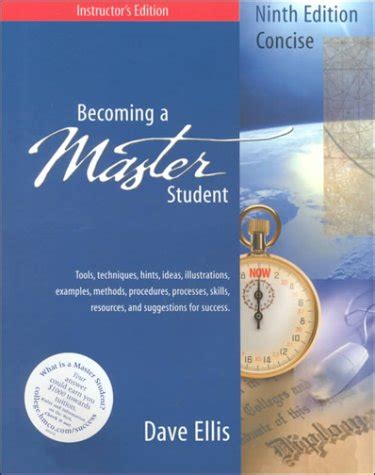 Becoming A Master Student Concise Ninth Edition Epub