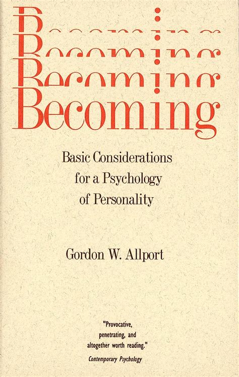 Becoming Basic Considerations for a Psychology of Personality The Terry Lectures Series PDF