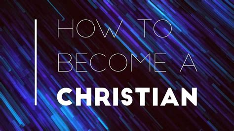 Becoming a Christian PDF