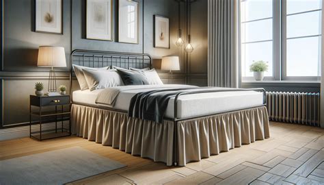 Bed Skirts for Metal Bed Frames: Enhancing Your Bedroom Aesthetics and Functionality