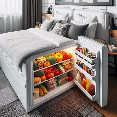Bed with Fridge: The Ultimate Convenience for Modern Living