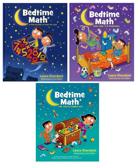 Bedtime Math Series 3 Book Series Reader