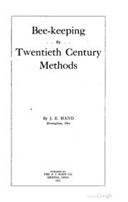 Bee-Keeping by Twentieth Century Methods Reader