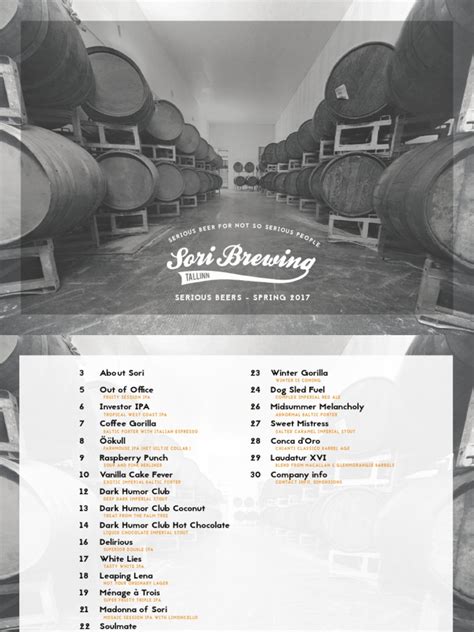 Beer Catalog pdf Reader