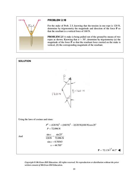 Beer Johnston Vector Mechanics Solution 7 Manual PDF