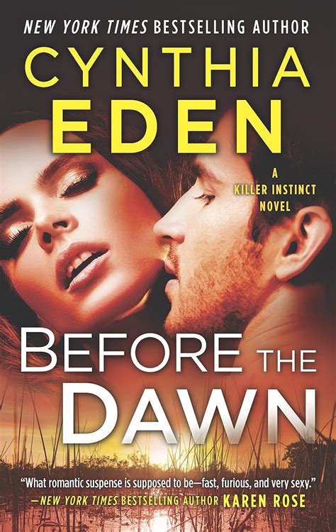 Before the Dawn A Novel of Romantic Suspense Killer Instinct Doc