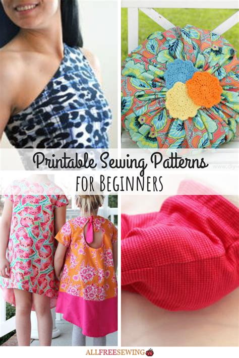 Beginner Printable Sewing Patterns Free