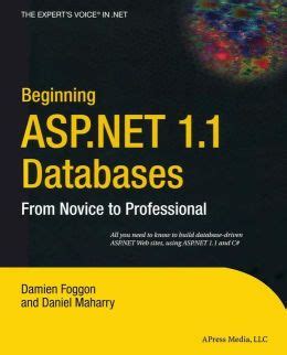 Beginning ASP.NET 1.1 Databases From Novice to Professional Doc