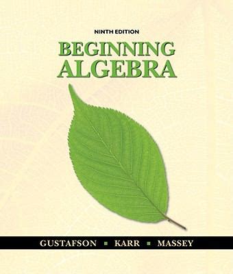 Beginning Algebra (Gustafson/ Karr/ Massey) Ebook Epub