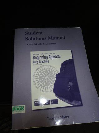 Beginning Algebra Student Solutions Manual Doc