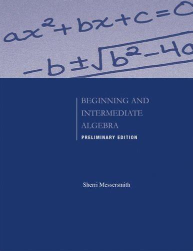 Beginning Algebra-preliminary Doc