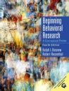 Beginning Behavioral Research A Conceptual Primer 4th Edition Reader