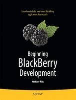 Beginning BlackBerry 6 Development Reader