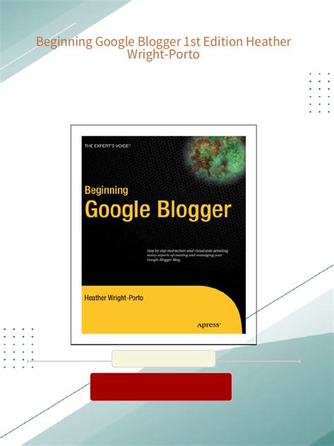 Beginning Google Blogger Reader