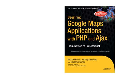 Beginning Google Maps Applications with PHP and Ajax From Novice to Professional Epub