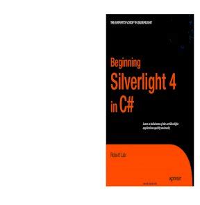 Beginning Silverlight 4 in C# 3rd Edition Epub