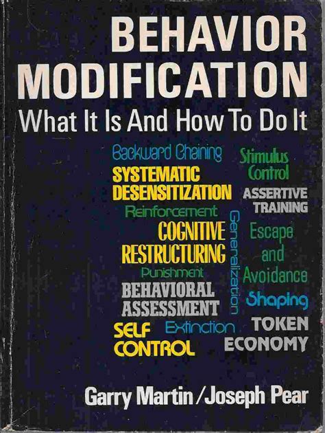 Behavior Modification What it is and How to Do It PDF