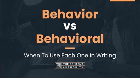 Behavior vs. Behavioural: Unveiling the Mystery and Choosing the Right Spell (for Booming Business)