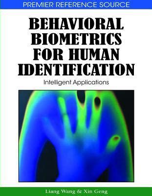 Behavioral Biometrics For Human Identification Intelligent Applications PDF